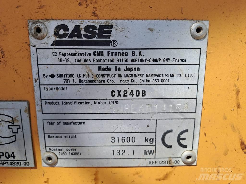 CASE CX 240 B MH مناولات المخلفات / مناولات صناعية