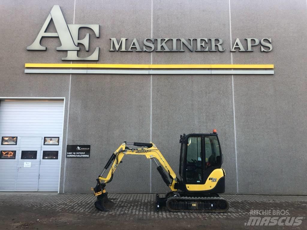 Yanmar SV22 حفارات صغيرة أقل من 7 طن (حفارات صغيرة)