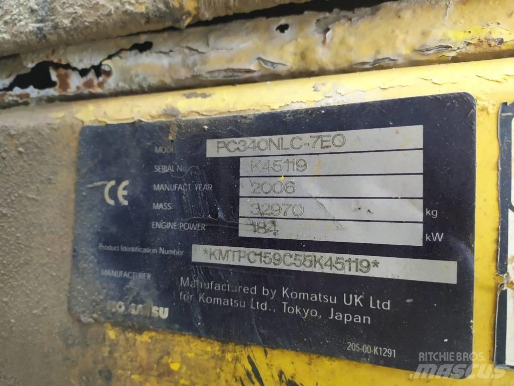 Komatsu PC340NLC-7EO هيدروليات