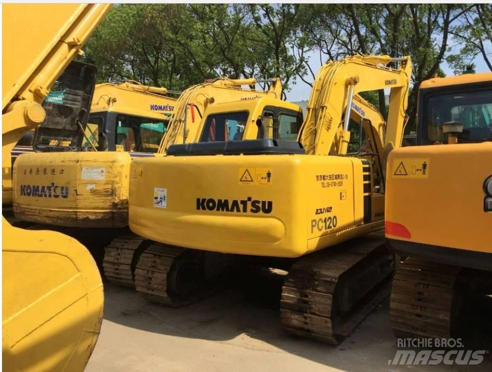 Komatsu PC  120 حفارات زحافة