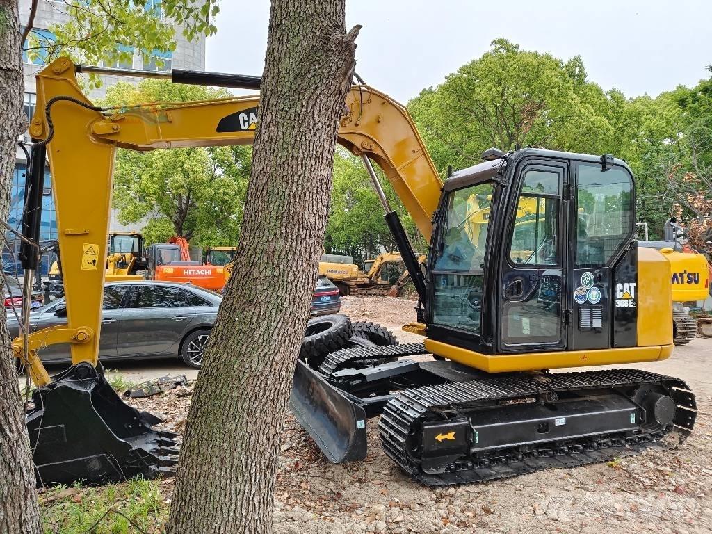 CAT 308 E 2 حفارات وسط 7 طن - 12 طن