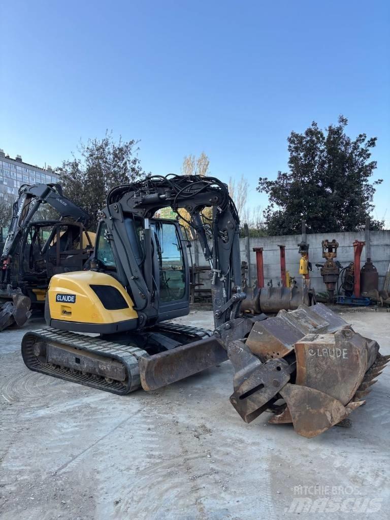 Mecalac 8 M CR حفارات وسط 7 طن - 12 طن