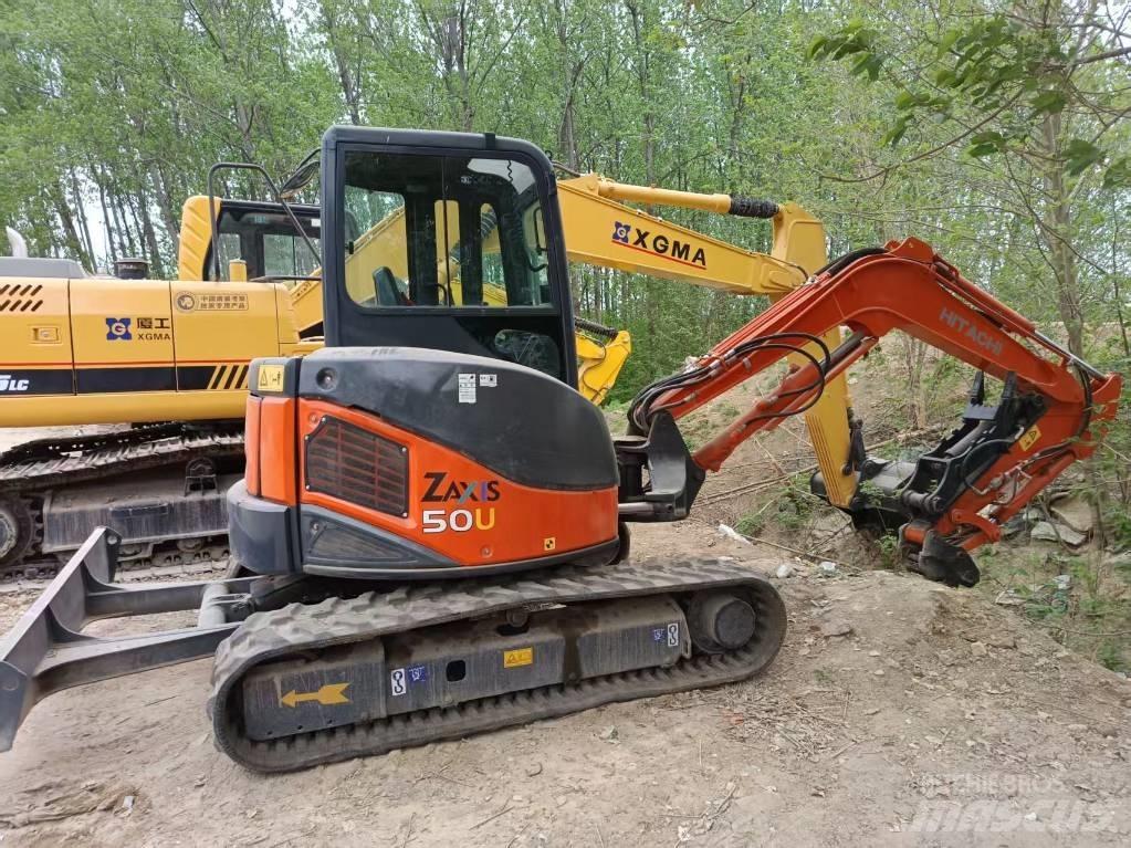 Hitachi ZX 50 U حفارات صغيرة أقل من 7 طن (حفارات صغيرة)