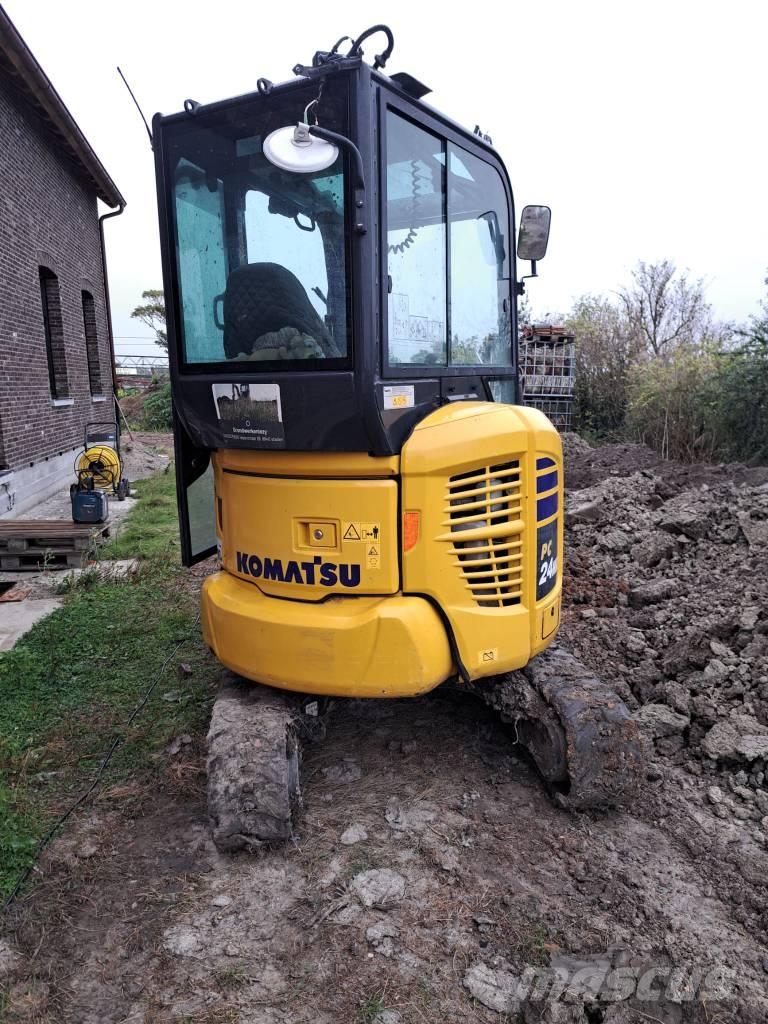 Komatsu pc24 mr حفارات صغيرة أقل من 7 طن (حفارات صغيرة)