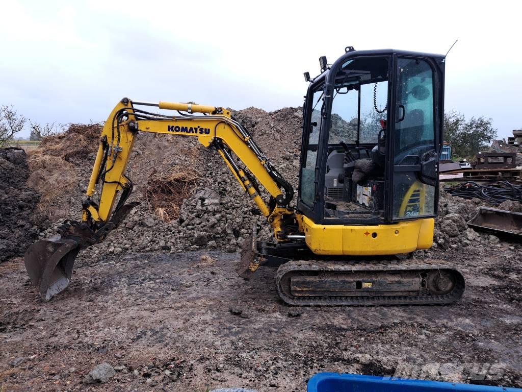 Komatsu pc24 mr حفارات صغيرة أقل من 7 طن (حفارات صغيرة)