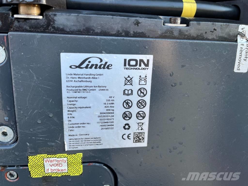 Linde E 16 P Li-ION شاحنات ذات رافعات شوكية تعمل بالكهرباء