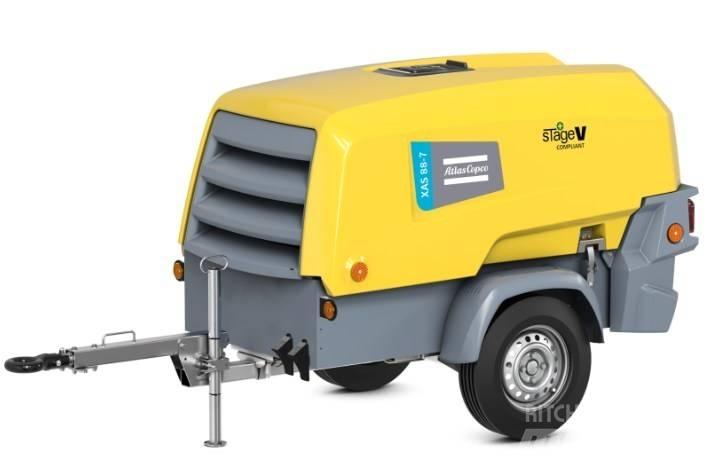 Atlas Copco XAS68-7 مكابس