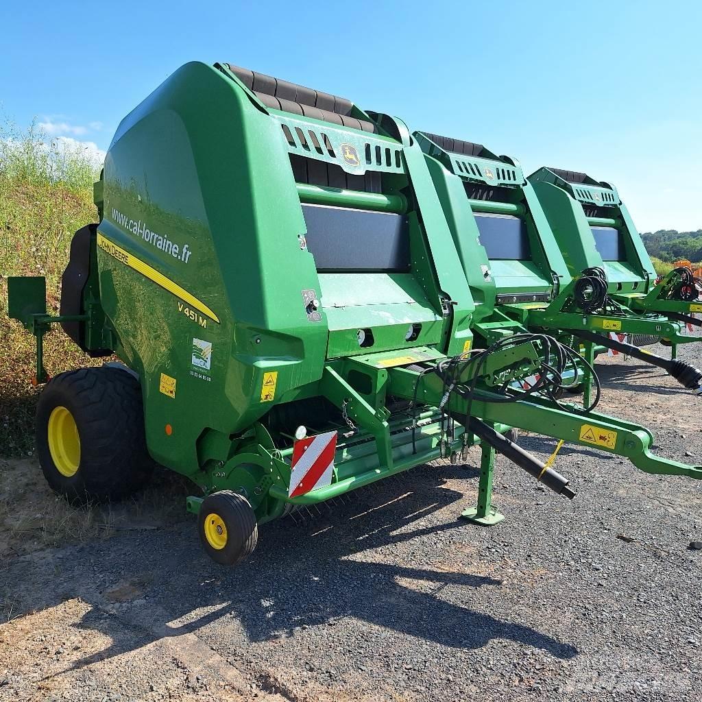 John Deere V 451 M محزمات مستديرة