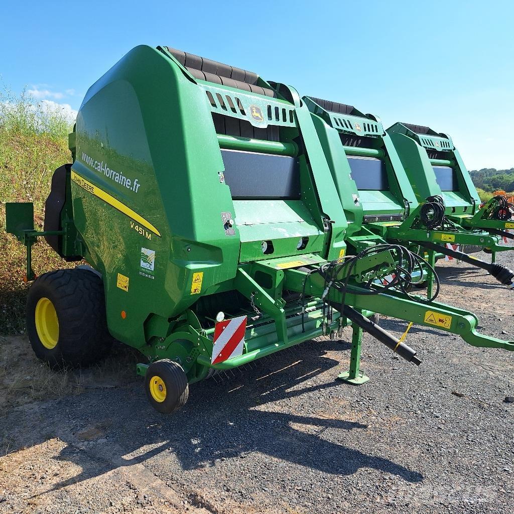 John Deere V 451 M محزمات مستديرة