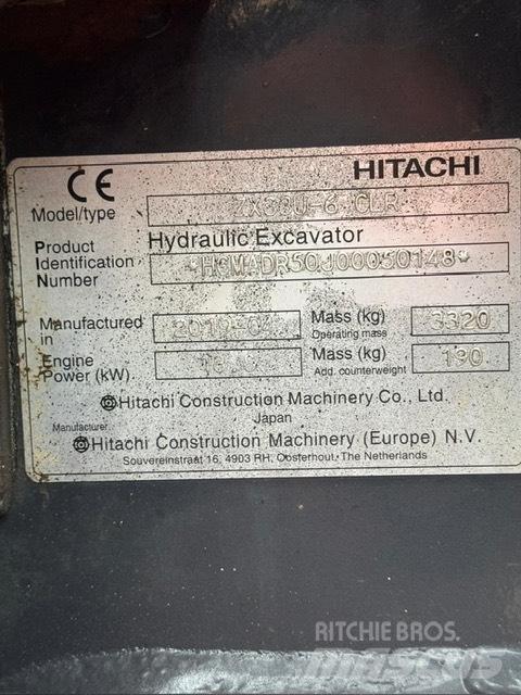 Hitachi ZX 33 U-6 حفارات صغيرة أقل من 7 طن (حفارات صغيرة)