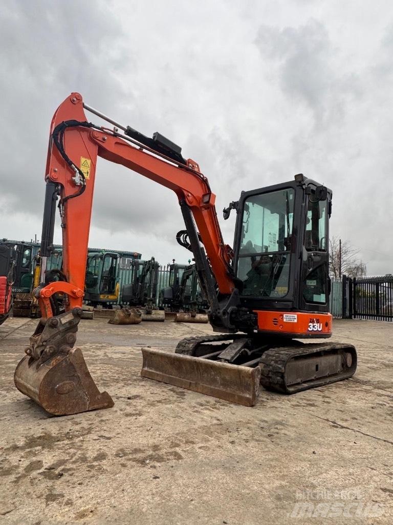 Hitachi ZX 33 U-6 حفارات صغيرة أقل من 7 طن (حفارات صغيرة)