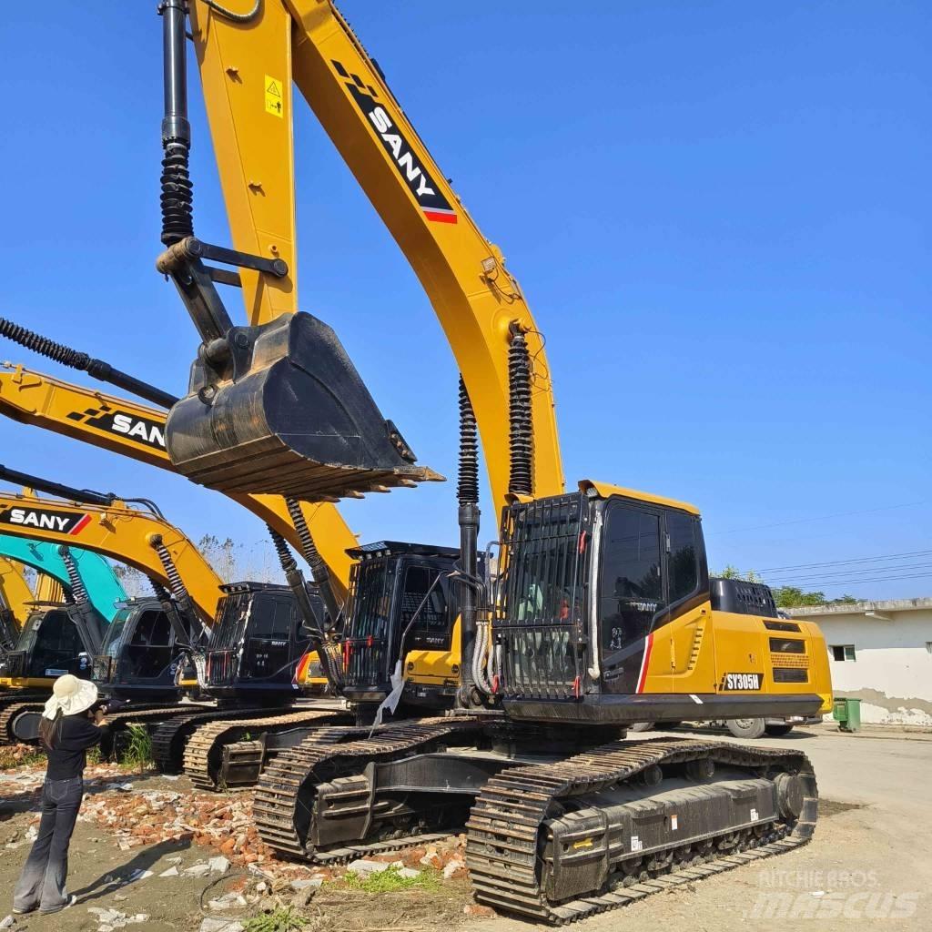 Sany SY 305 H حفارات زحافة