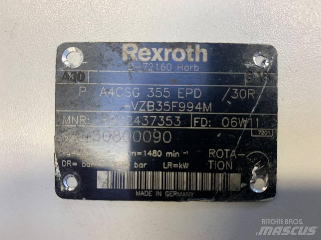 Rexroth A4CSG355 هيدروليات