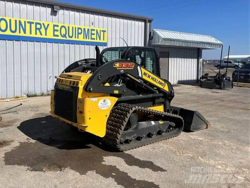 New Holland c332 لوادر انزلاقية التوجيه