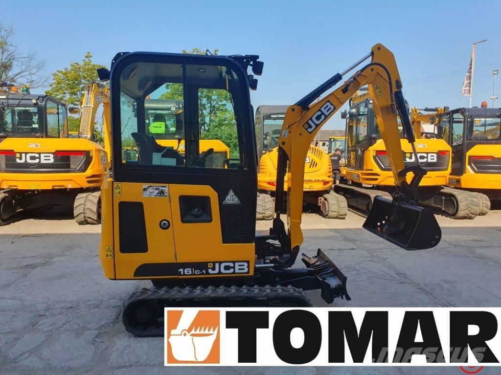 JCB 16 C-1 حفارات صغيرة أقل من 7 طن (حفارات صغيرة)