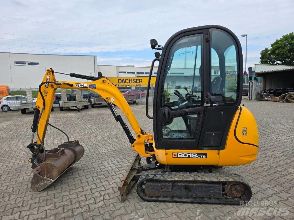 JCB 8018 CTS حفارات صغيرة أقل من 7 طن (حفارات صغيرة)