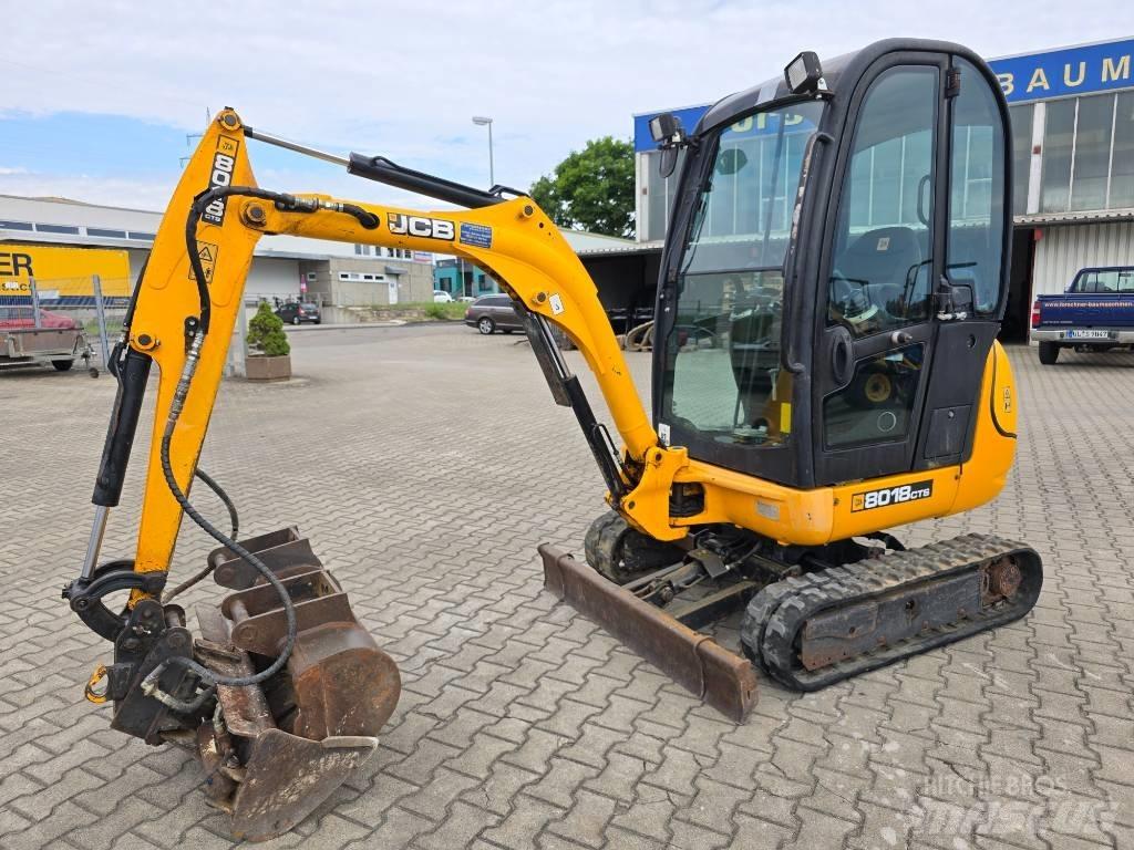 JCB 8018 CTS حفارات صغيرة أقل من 7 طن (حفارات صغيرة)