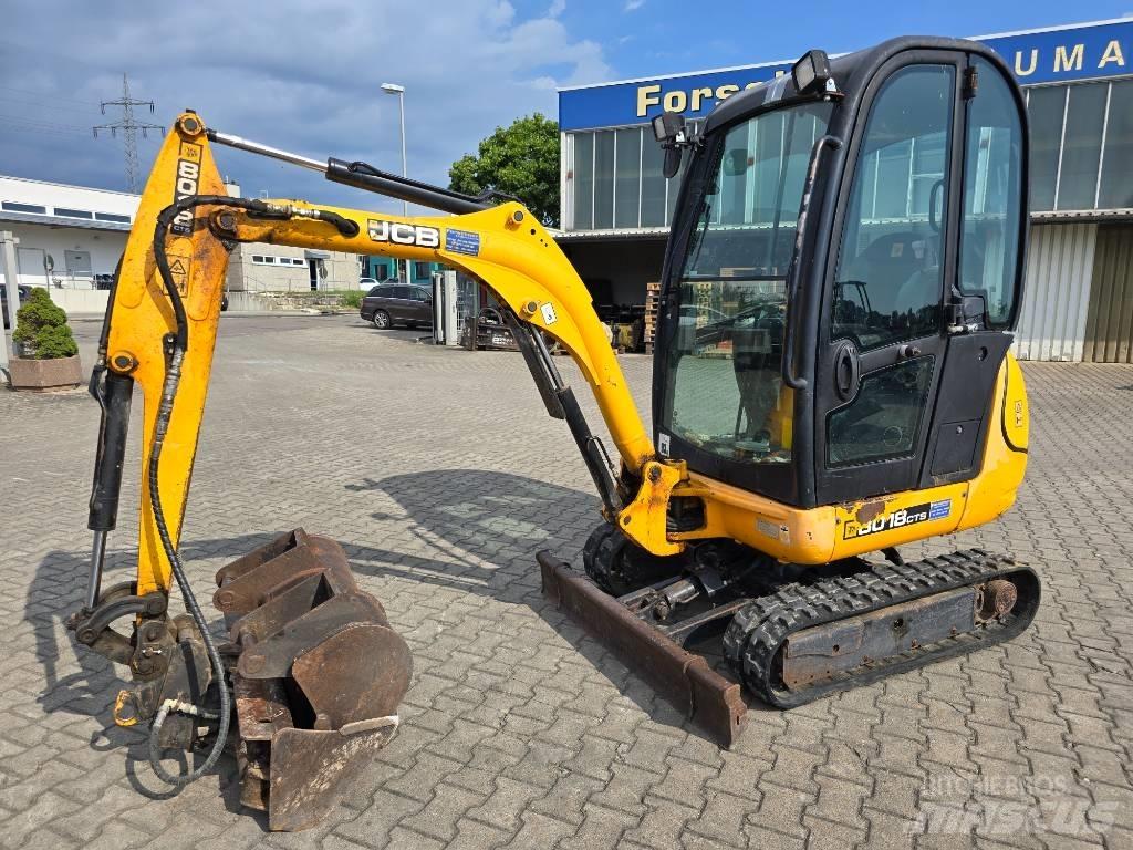 JCB 8018 CTS حفارات صغيرة أقل من 7 طن (حفارات صغيرة)