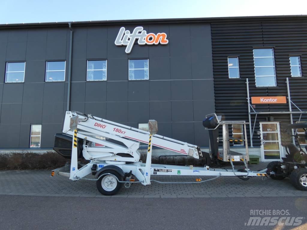 Dino 180 XT  Skylift المنصات الهوائية المثبتة على مقطورة