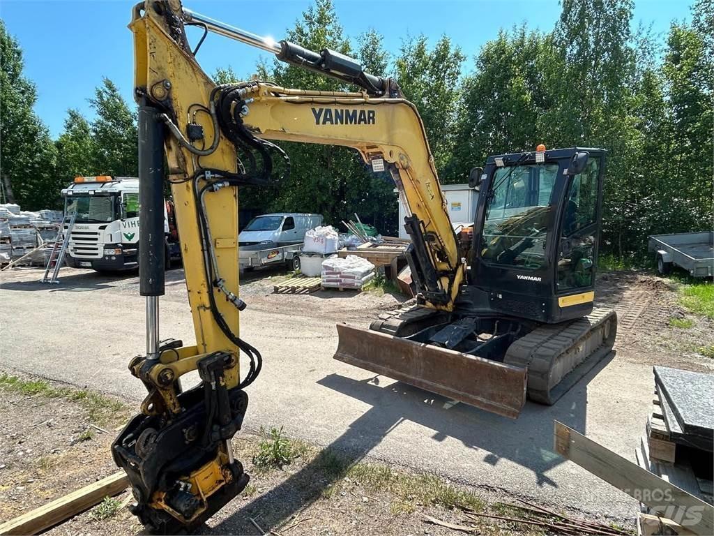 Yanmar Vio 80-1A حفارات وسط 7 طن - 12 طن