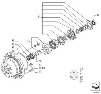 Kobelco - ax - 71470981 أجهزة نقل