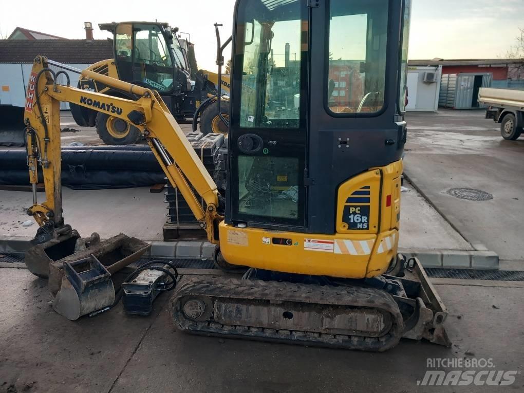 Komatsu PC 16 R-3HS حفارات صغيرة أقل من 7 طن (حفارات صغيرة)