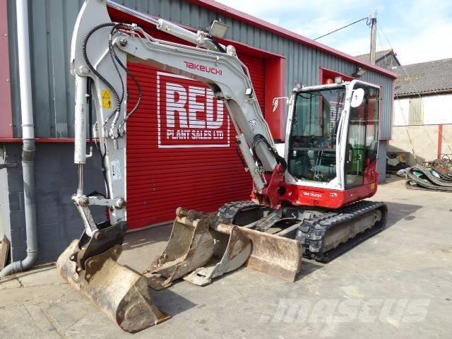 Takeuchi TB 260 حفارات صغيرة أقل من 7 طن (حفارات صغيرة)