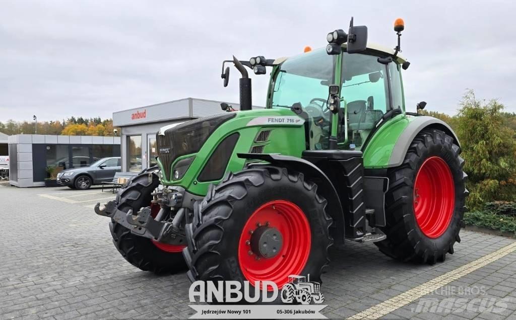 Fendt 716 Vario S4 الجرارات
