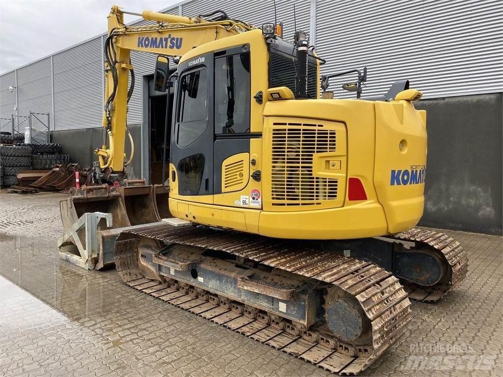 Komatsu PC138US-11 حفارات زحافة