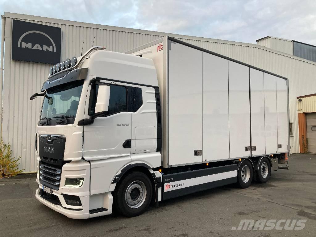 MAN TGX 26.510 شاحنات ذات هيكل صندوقي