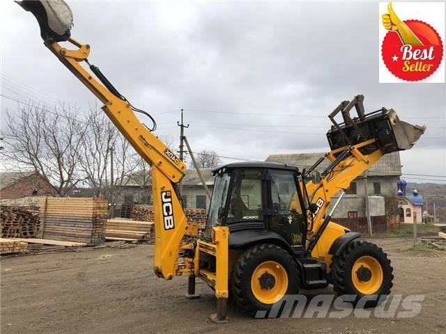 JCB 4 CX لوادر ذات جرافات عكسية
