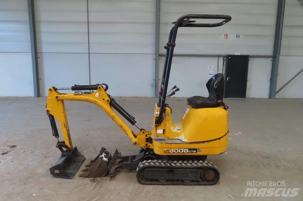 JCB 8008 حفارات صغيرة أقل من 7 طن (حفارات صغيرة)