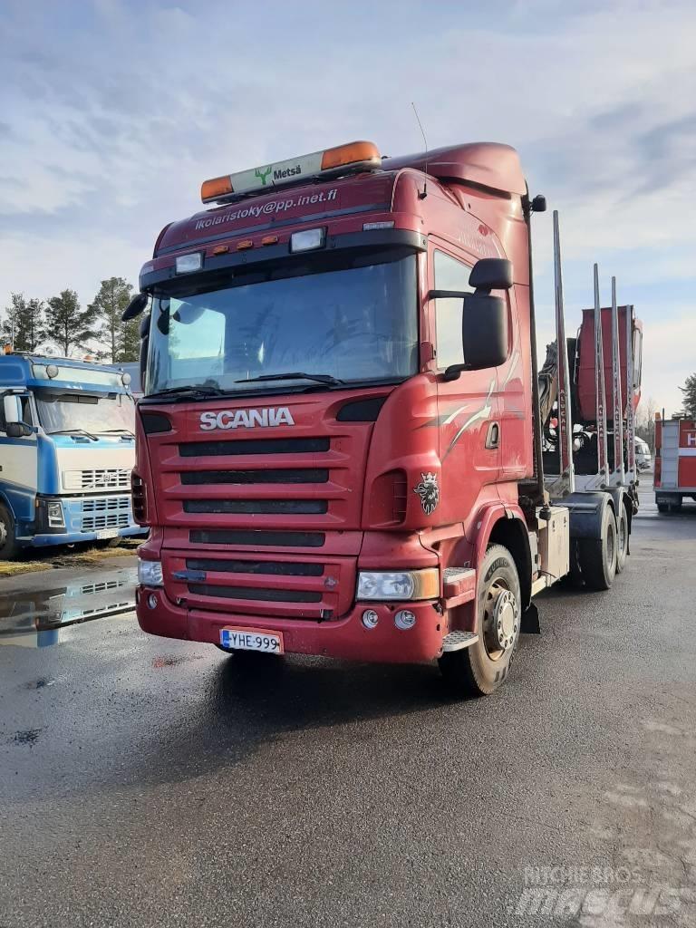 Scania R 620 شاحنات أشجار