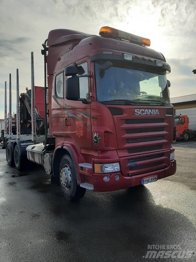 Scania R 620 شاحنات أشجار