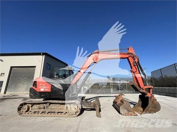 Kubota KX080-4 حفارات زحافة