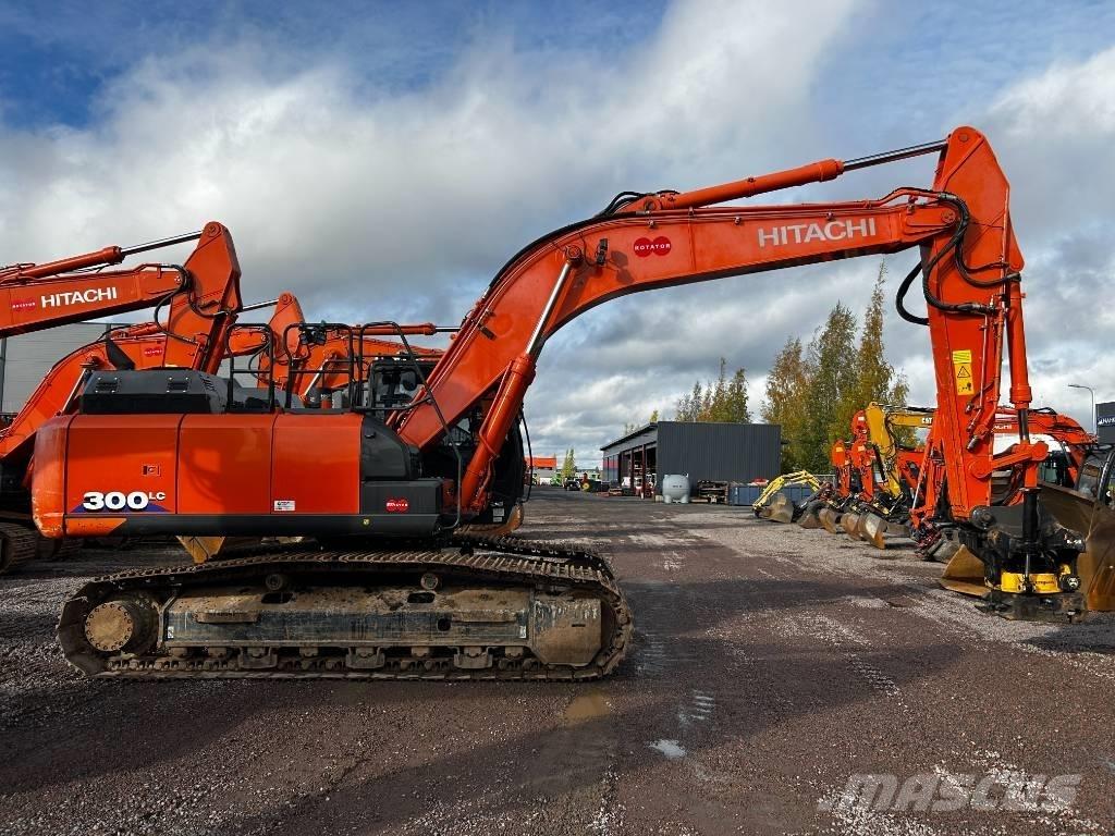 Hitachi ZX 300 LC-6 حفارات زحافة