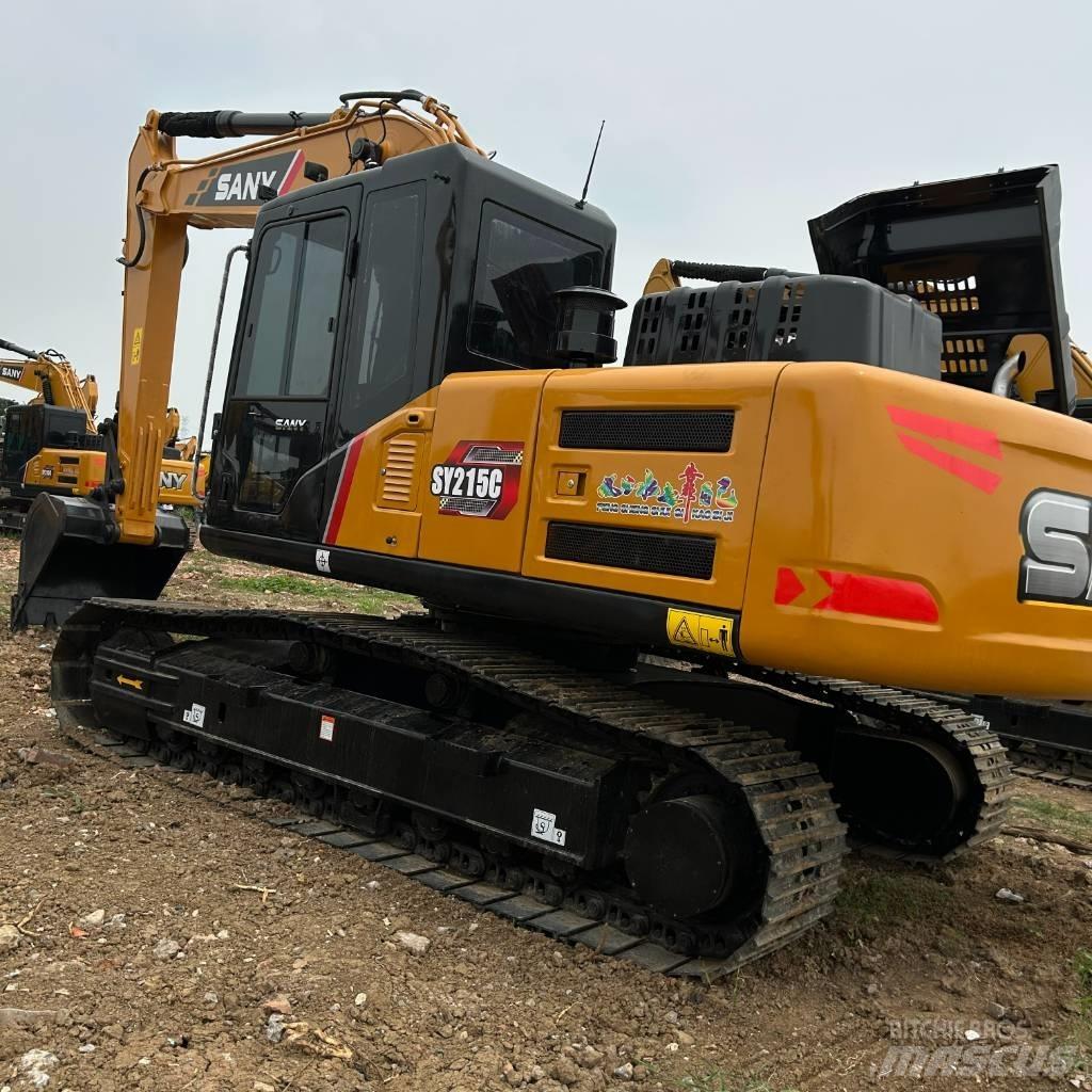 Sany 215C حفارات زحافة