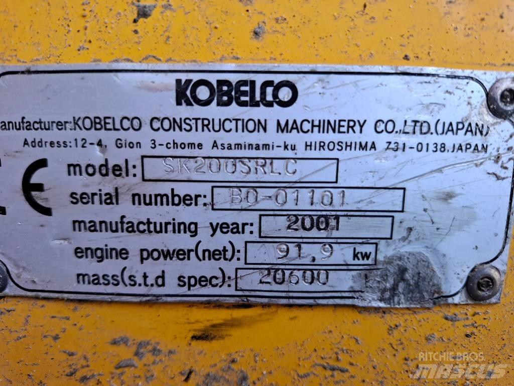 Kobelco SK200SRLC حفارات زحافة