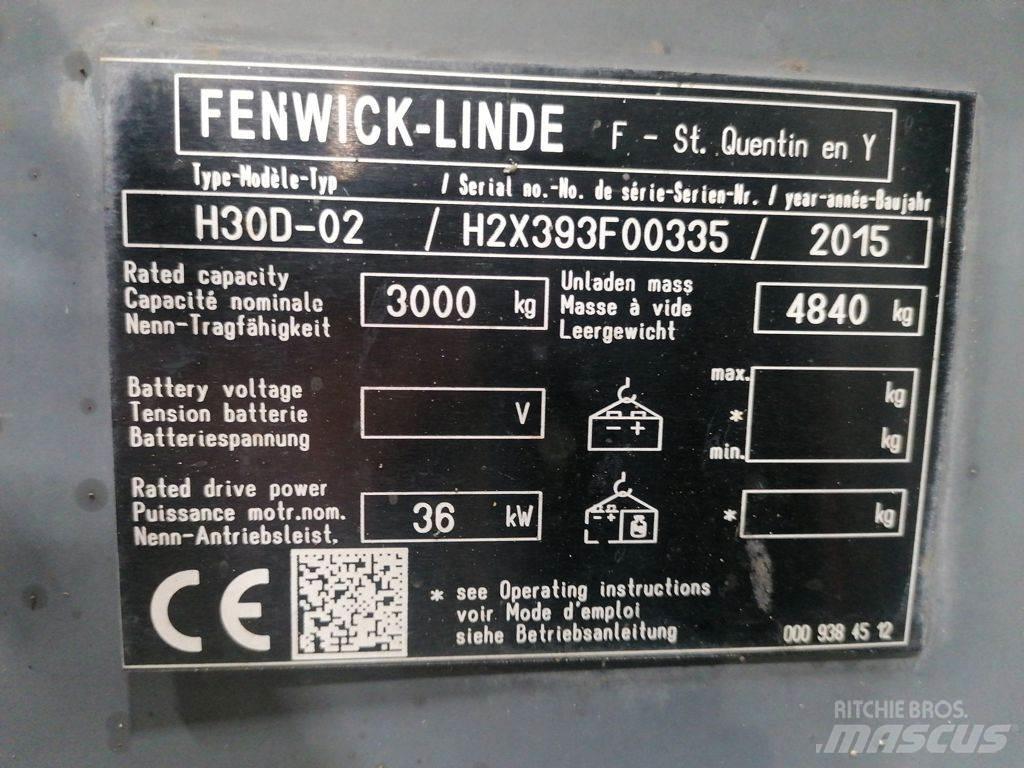 Linde H30D-02 شاحنات الديزل