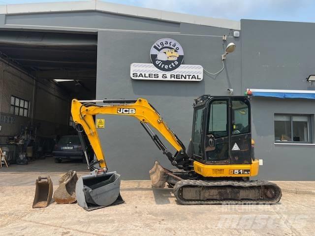 JCB 51 R حفارات صغيرة أقل من 7 طن (حفارات صغيرة)