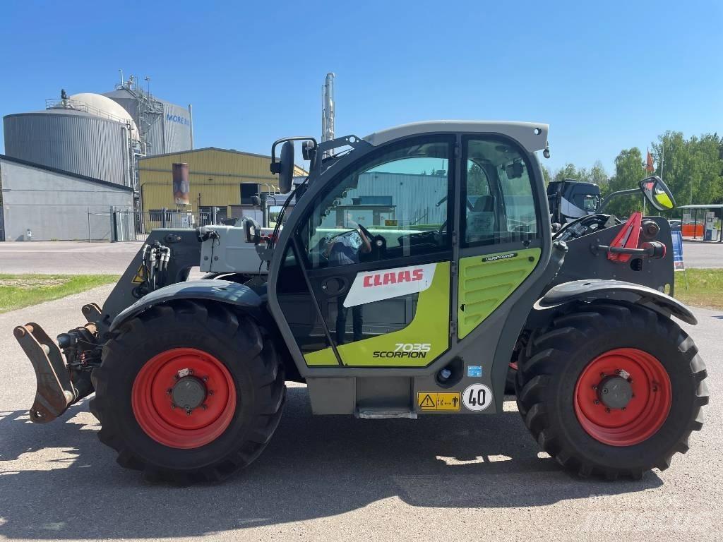 CLAAS 7035 مناولات متداخلة