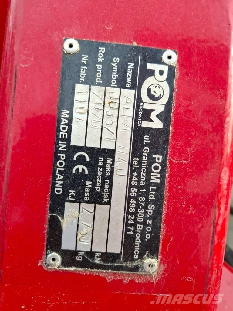 Pom Alfa H4.0 زحافات ساحقة
