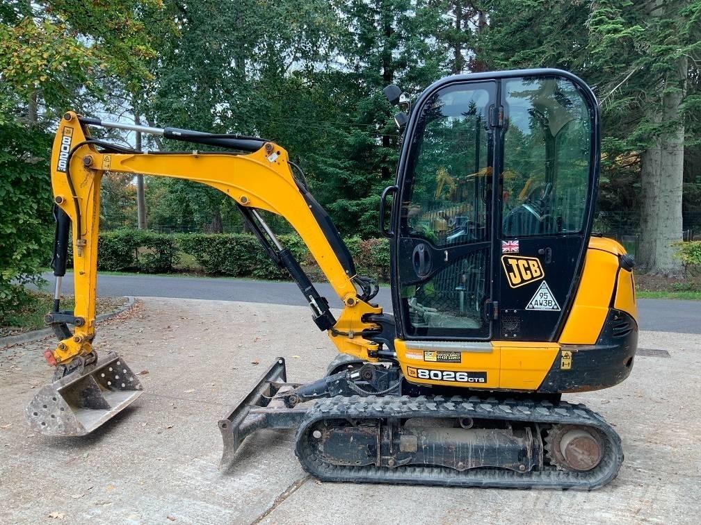 JCB 8026 CTS حفارات صغيرة أقل من 7 طن (حفارات صغيرة)