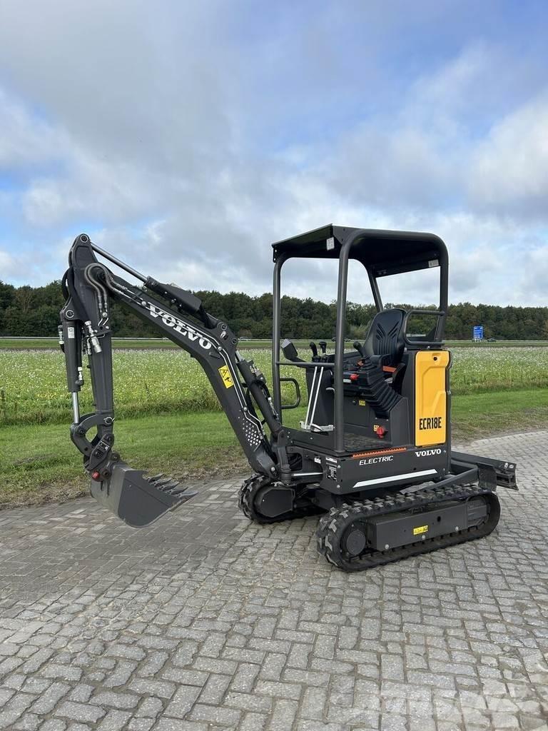 Volvo JECR18E حفارات صغيرة أقل من 7 طن (حفارات صغيرة)
