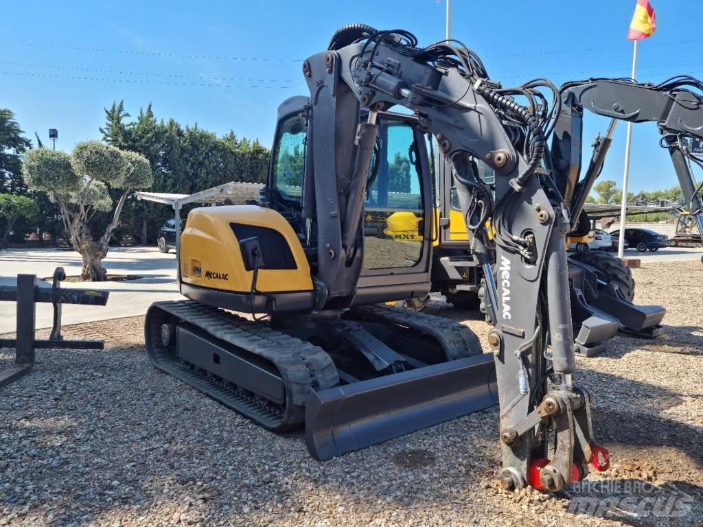 Mecalac 8 M CR حفارات وسط 7 طن - 12 طن