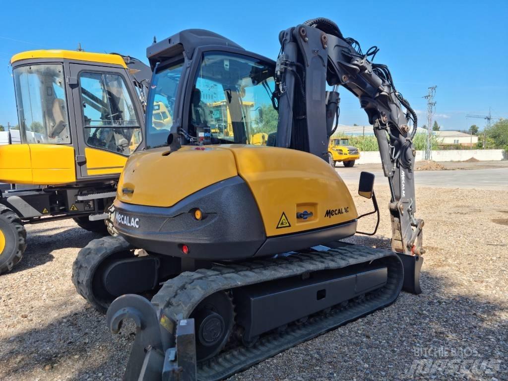 Mecalac 8 M CR حفارات وسط 7 طن - 12 طن