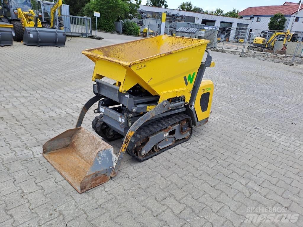 Wacker Neuson DT10e عربات نقل قلابة مجنزرة