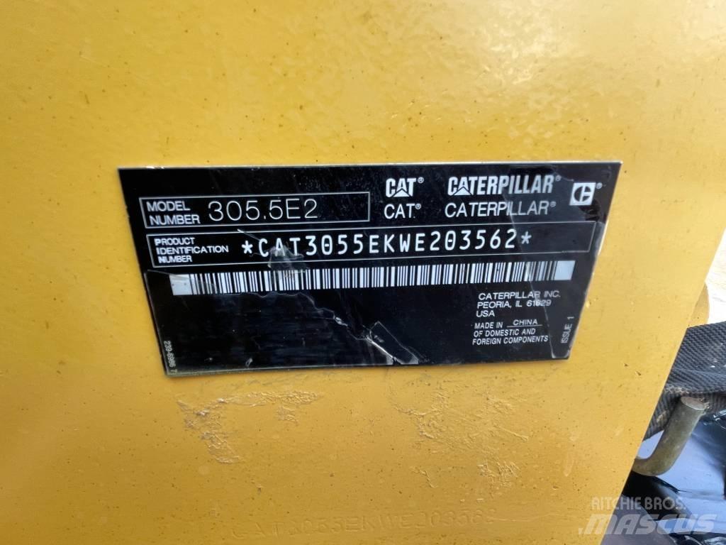 CAT 305.5 حفارات صغيرة أقل من 7 طن (حفارات صغيرة)