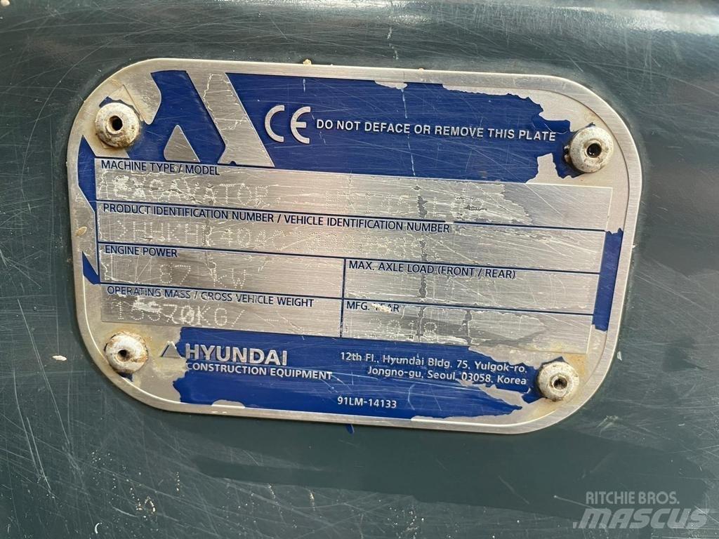 Hyundai HX145 LCR حفارات زحافة