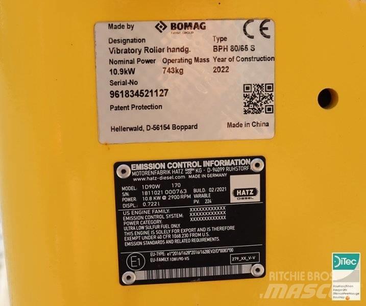 Bomag BPH 80/65 S دكاكات أفقية
